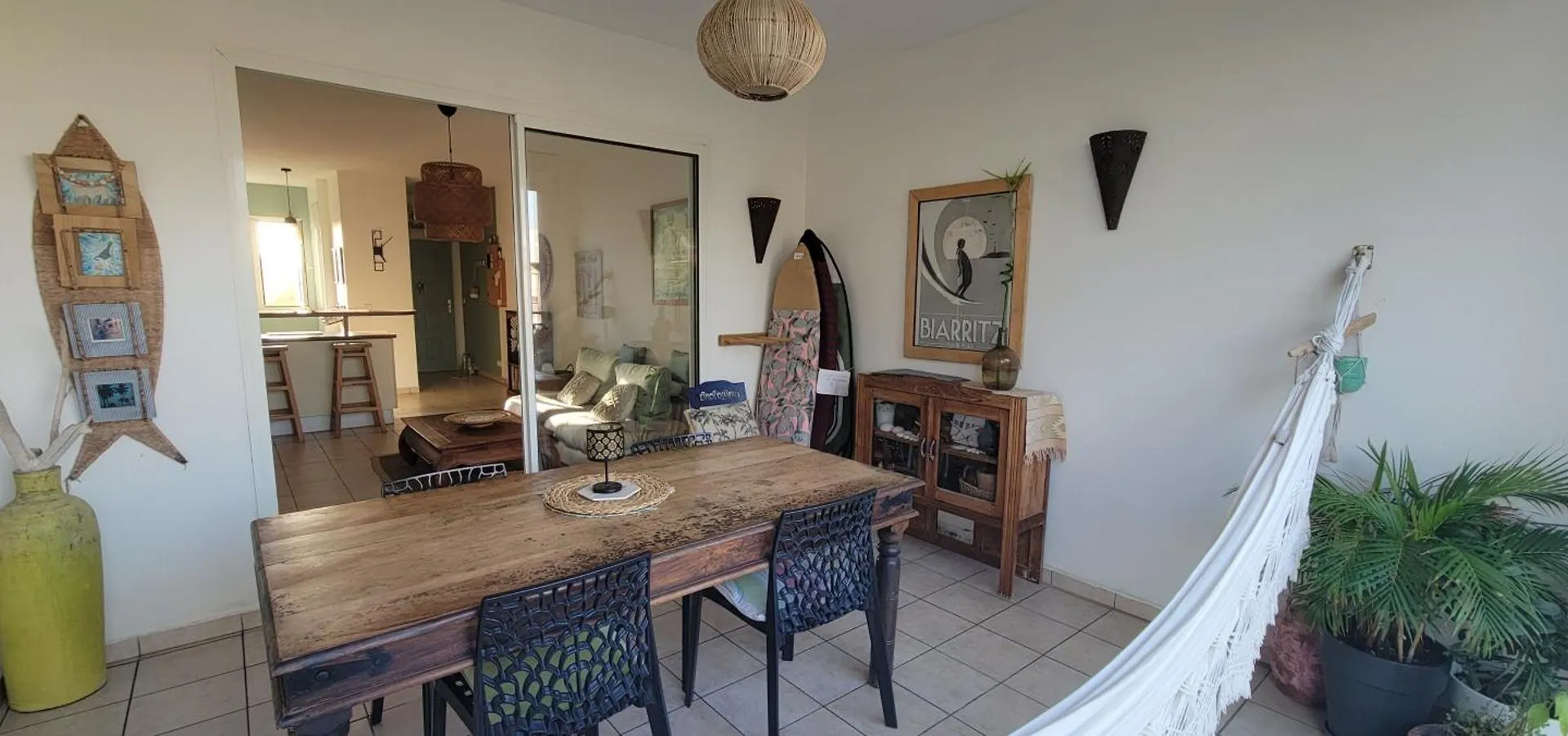 75M2, 2 Bedrooms ,Beachfront, 2 Garden Pools Saint-Francois  Guadalupe
