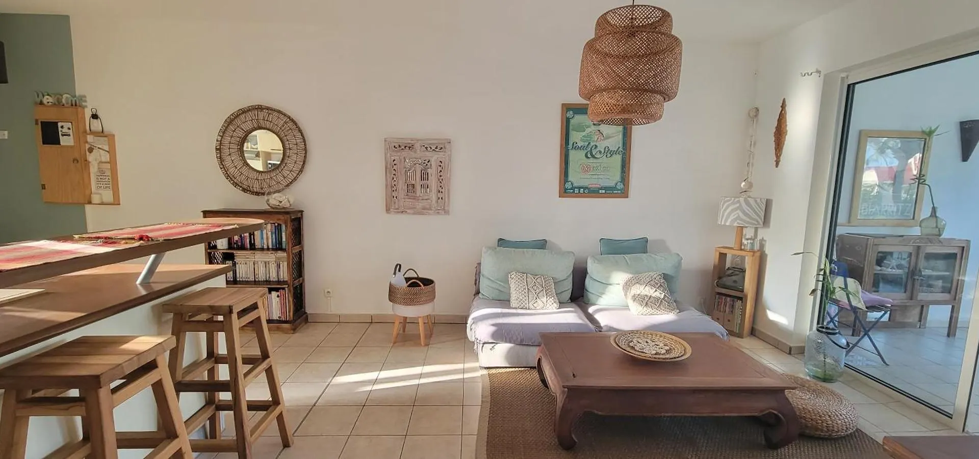 75M2, 2 Bedrooms ,Beachfront, 2 Garden Pools Saint-Francois  0*, Saint-Francois (Grande-Terre)